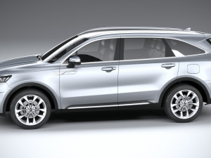 Kia Sorento 2021 3D 模型