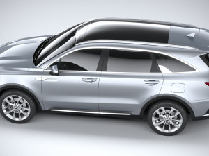 Kia Sorento 2021 3D 模型