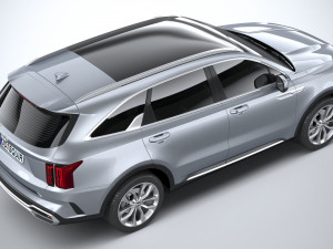 Kia Sorento 2021 3D 模型
