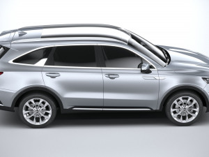 Kia Sorento 2021 3D 模型