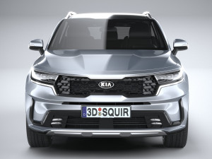 Kia Sorento 2021 3D 模型