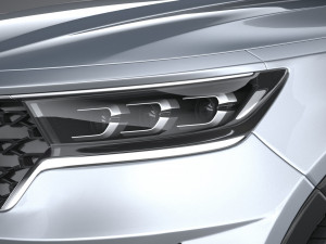 Kia Sorento 2021 3D 模型