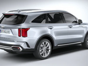 Kia Sorento 2021 3D Model