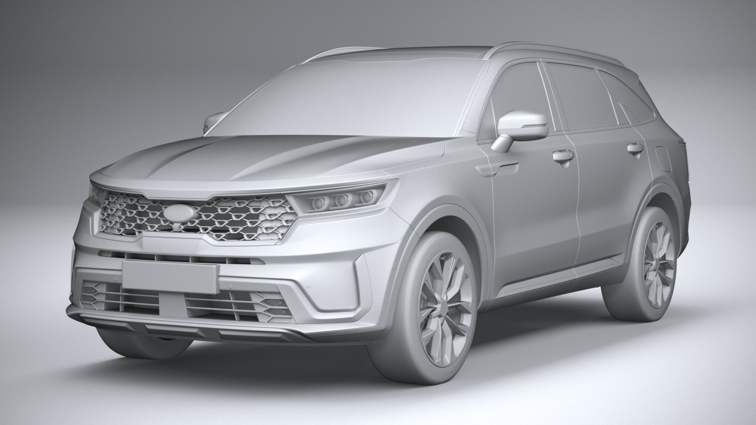 2021 Kia Sorento с девушкой