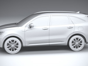 Kia Sorento 2021 3D 模型