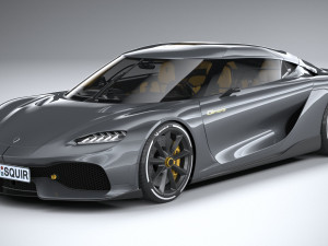 Koenigsegg Gemera 2021 3D Model