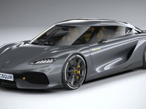 Koenigsegg Gemera 2021 3D Model