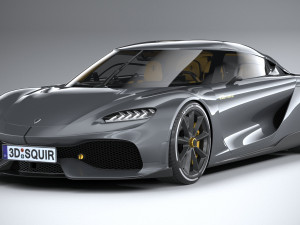 Koenigsegg Gemera 2021 3D Model