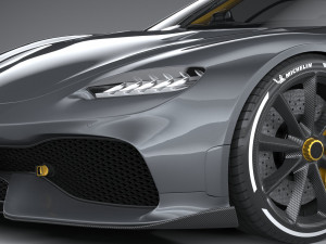 Koenigsegg Gemera 2021 3D Model