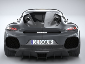 Koenigsegg Gemera 2021 3D Model