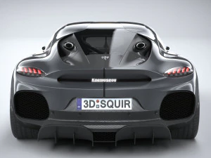 Koenigsegg Gemera 2021 3D Model
