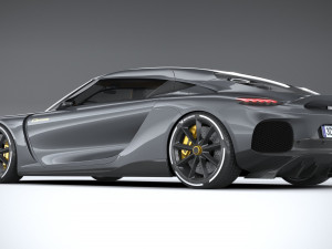 Koenigsegg Gemera 2021 3D Model