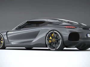 Koenigsegg Gemera 2021 3D Model