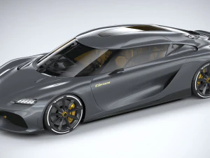 Koenigsegg Gemera 2021 3D Model