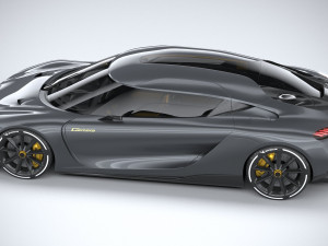 Koenigsegg Gemera 2021 3D Model