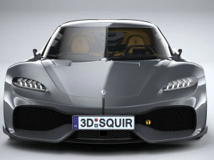 Koenigsegg Gemera 2021 3D Model