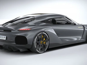 Koenigsegg Gemera 2021 3D Model