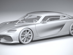 Koenigsegg Gemera 2021 3D Model