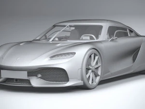 Koenigsegg Gemera 2021 3D Model