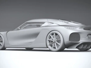 Koenigsegg Gemera 2021 3D Model