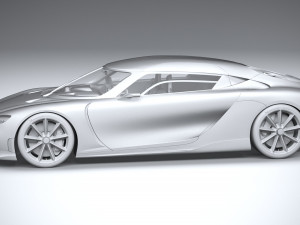 Koenigsegg Gemera 2021 3D Model