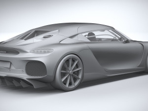 Koenigsegg Gemera 2021 3D Model