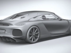 Koenigsegg Gemera 2021 3D Model