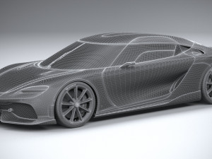 Koenigsegg Gemera 2021 3D Model