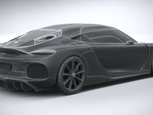 Koenigsegg Gemera 2021 3D Model
