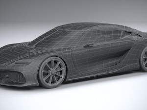 Koenigsegg Gemera 2021 3D Model