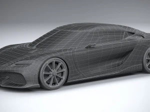 Koenigsegg Gemera 2021 3D Model