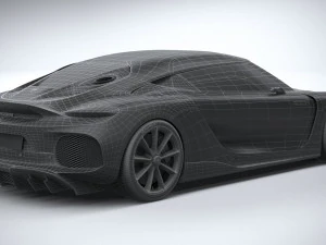 Koenigsegg Gemera 2021 3D Model