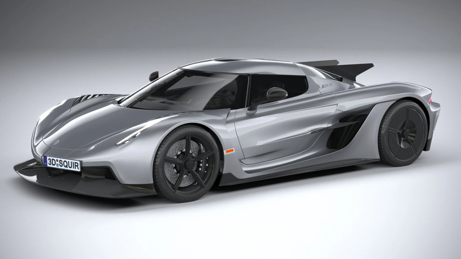 Koenigsegg Jesko Absolut 2020 3D Model .c4d .max .obj .3ds .fbx .stl .blend 