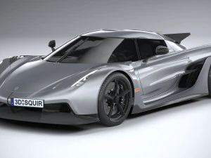 Koenigsegg Jesko Absolut 2020 3D Model