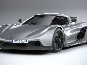 Koenigsegg Jesko Absolut 2020 3D Model