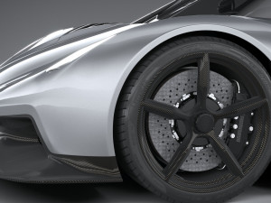 Koenigsegg Jesko Absolut 2020 Model 3D