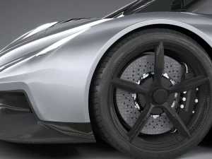 Koenigsegg Jesko Absolut 2020 3D Model