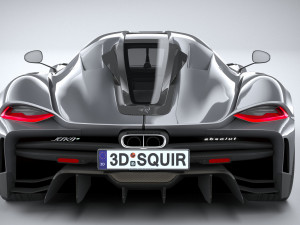 Koenigsegg Jesko Absolut 2020 Model 3D