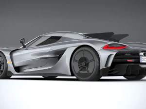 Koenigsegg Jesko Absolut 2020 3D Model