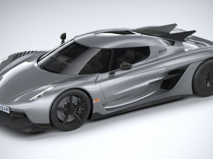 Koenigsegg Jesko Absolut 2020 Model 3D