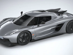 Koenigsegg Jesko Absolut 2020 3D Model