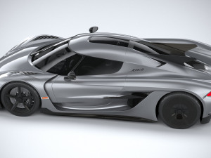 Koenigsegg Jesko Absolut 2020 Model 3D