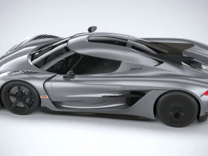 Koenigsegg Jesko Absolut 2020 3D Model