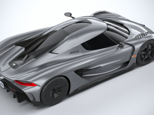 Koenigsegg Jesko Absolut 2020 Model 3D