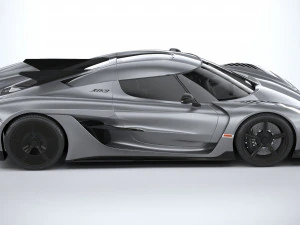 Koenigsegg Jesko Absolut 2020 3D Model