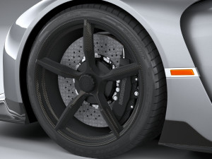 Koenigsegg Jesko Absolut 2020 Model 3D