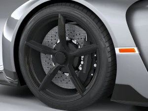 Koenigsegg Jesko Absolut 2020 3D Model