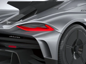 Koenigsegg Jesko Absolut 2020 3D Model
