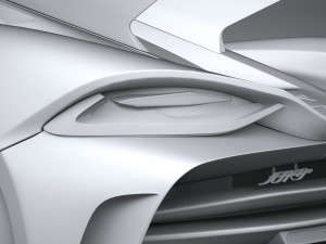Koenigsegg Jesko Absolut 2020 Model 3D