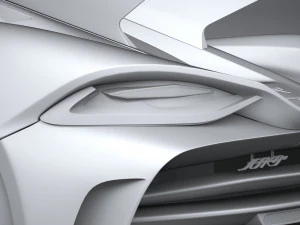 Koenigsegg Jesko Absolut 2020 3D Model